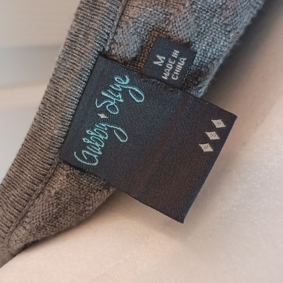 NWT ** Gabby Skye ** womens cable lightweight sweater dress size M - Picture 9 of 11